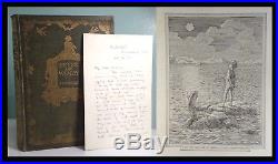 C1911 Peter And Wendy J. M Barrie FIRST EDITION + SIGNED LETTER! F. D Bedford BOOK