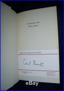 CECIL BEATON DIARIES SIGNED BY BEATON First Edition 1st/dj 1922-1974 Complete