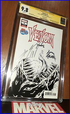 CGC 9.8 ss Signed Donny Cates Ryan Stegman Venom 3 Convention Edition. 1st Knull
