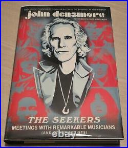 COA John Densmore SIGNED The Seekers DOORS Hardcover First Edition / Printing VF
