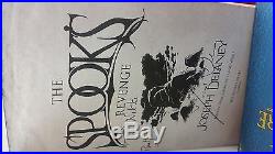 Collection Of 11 Signed Spooks Books By Joseph Delaney 10 First Edition, 1-2nd Ed