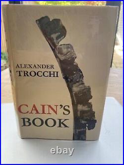 Cain's Book by ALEXANDER TROCCHI 1ST 1963 HBDJ