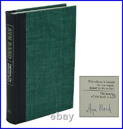 Capitalism the Unknown Ideal AYN RAND Signed Limited First Edition 1966