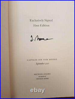 Captain Tom Moore Hand Signed (Tomorrow Will Be A Good Day) 1st Edition New