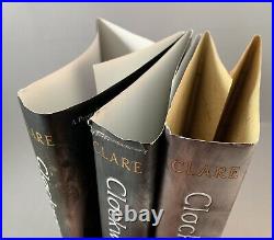Cassandra Clare-3 Books-All 3 SIGNED! -TRUE First/1st Editions! -Clockwork Series