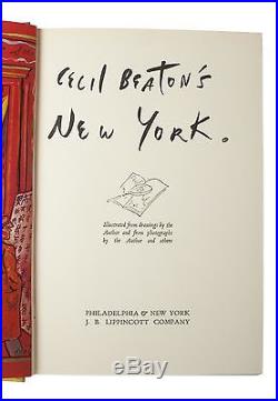 Cecil Beaton's New York SIGNED First Edition