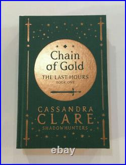 Chain of Gold Signed Illumicrate 1st/1st UK First Edition Cassandra Clare