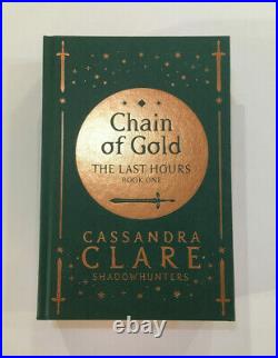 Chain of Gold Signed Illumicrate 1st/1st UK First Edition Cassandra Clare