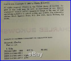 Charles Bukowski / Ham on Rye Signed 1st Edition 1982 #1901103