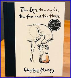 Charlie Mackesy Signed The boy the mole and the fox 1st/1st Edition Unread