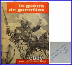 Che Guevara / La Guerra de Guerrillas Guerilla Warfare Signed 1st Edition 1961