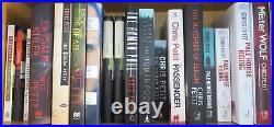 Chris Petit Robinson etc 18 books, author's copies signed first editions