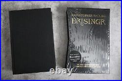 Christopher Paolini Brisingr double-signed numbered limited first edition