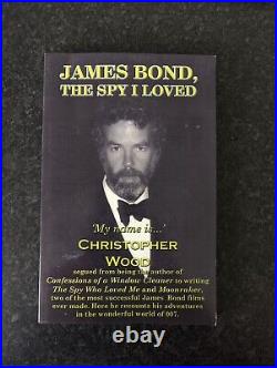 Christopher WOOD / James Bond the Spy I Loved Signed 1st Edition