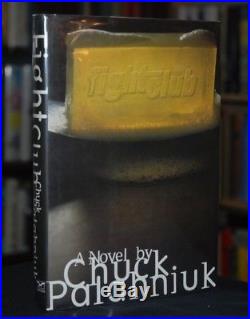 Chuck Palahniuk / Fight Club / SIGNED True First/1st Edition 1996 HCDJ