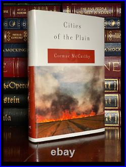 Cities Of The Plain SIGNED by CORMAC McCARTHY 1st Edition First Print 1/1000