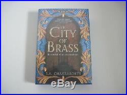 City of Brass S. A. Chakraborty Signed limited 1st edition with blue edges