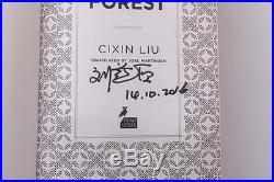 Cixin Liu Remembrance of Earth's Past Trilogy Signed First Editions