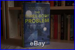 Cixin Liu,'The Three-Body Problem', SIGNED US first edition 1st/1st Tor, Hugo