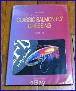 Classic Salmon Fly Dressing by Ken Sawada-First Edition-Signed-1994