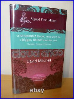 Cloud Atlas SIGNED First Edition David Mitchell 2004 Sceptre Hodder & Stoughton