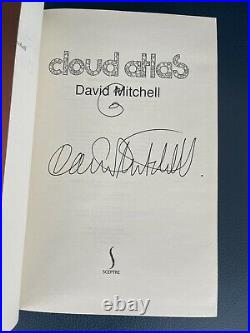 Cloud Atlas by David Mitchell (Hardback, 2004) 1st UK Edition Signed