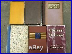 Collection of 6 Aldous Huxley First Editions, including one SIGNED COPY