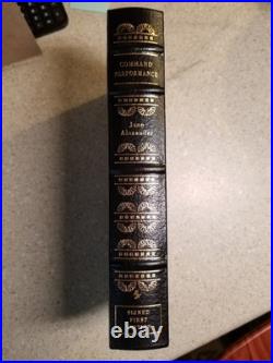 Command Performance Jane Alexander Easton Press Signed First Edition