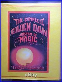 Complete Golden Dawn System Of Magic First Edition Signed by Israel Regardie