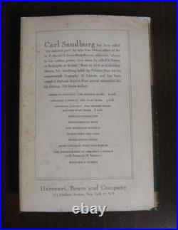 Complete Poems by Carl Sandburg Harcourt Brace 1950 First Edition Poetry SIGNED