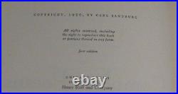 Complete Poems by Carl Sandburg Harcourt Brace 1950 First Edition Poetry SIGNED