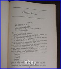 Complete Poems by Carl Sandburg Harcourt Brace 1950 First Edition Poetry SIGNED