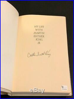 Coretta Scott King Civil Rights Leader Signed Autograph 1st Edition Book JSA COA