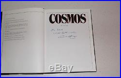 Cosmos SIGNED FIRST EDITION Carl Sagan