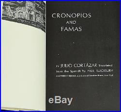 Cronopios and Famas by JULIO CORTAZAR SIGNED First Edition 1969 1st American