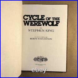 Cycle of the Werewolf by Stephen King (Signed, Limited First Edition, Hardcover)