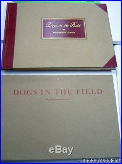 DOGS IN THE FIELD/RARE FIRST SIGNED LIMITED EDITION/1935/FOLIO/24 PLATES OF DOGS