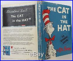DR. SEUSS The Cat in the Hat INSCRIBED FIRST EDITION