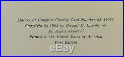 DWIGHT D. EISENHOWER The White House Years SIGNED FIRST EDITION