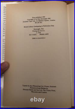 Dan Kavanagh Duffy / Putting The Boot In. Signed First Edition Books