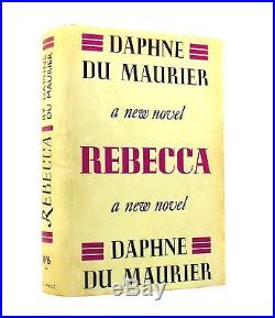 Daphne Du Maurier Rebecca First UK Edition 1938 + Signed + Letter Gollancz