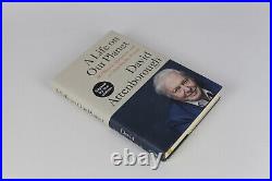 David Attenborough Signed A Life on Our Planet First Edition 1st Autograph