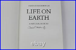 David Attenborough Signed Life On Earth First Edition 1979 William Collins 1/1