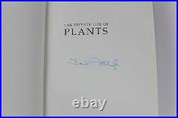 David Attenborough Signed The Private Life of Plants 1995 First Edition Hardback