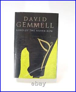 David Gemmell TROY Hand Signed Autographed Hardback 1st Edition Book