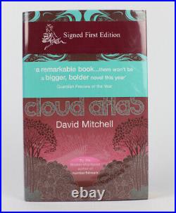David Mitchell Signed Cloud Atlas First Edition 2004 Sceptre Hodder & Stoughton