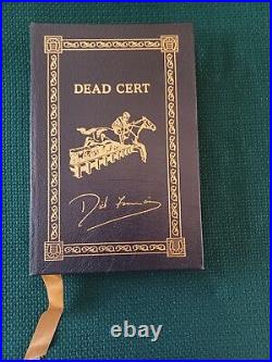 Dead Cert by Dick Francis Signed first Easton Press Edition 2000