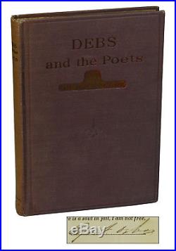 Debs and the Poets SIGNED by EUGENE V. DEBS First Edition 1920 Upton Sinclair