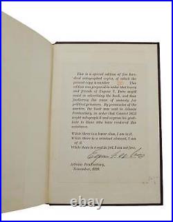 Debs and the Poets SIGNED by EUGENE V. DEBS Limited First Edition 1st 1920