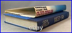 Deep Six-Clive Cussler-SIGNED! -TRUE First Edition/1st Printing-1st State DJ-RARE
